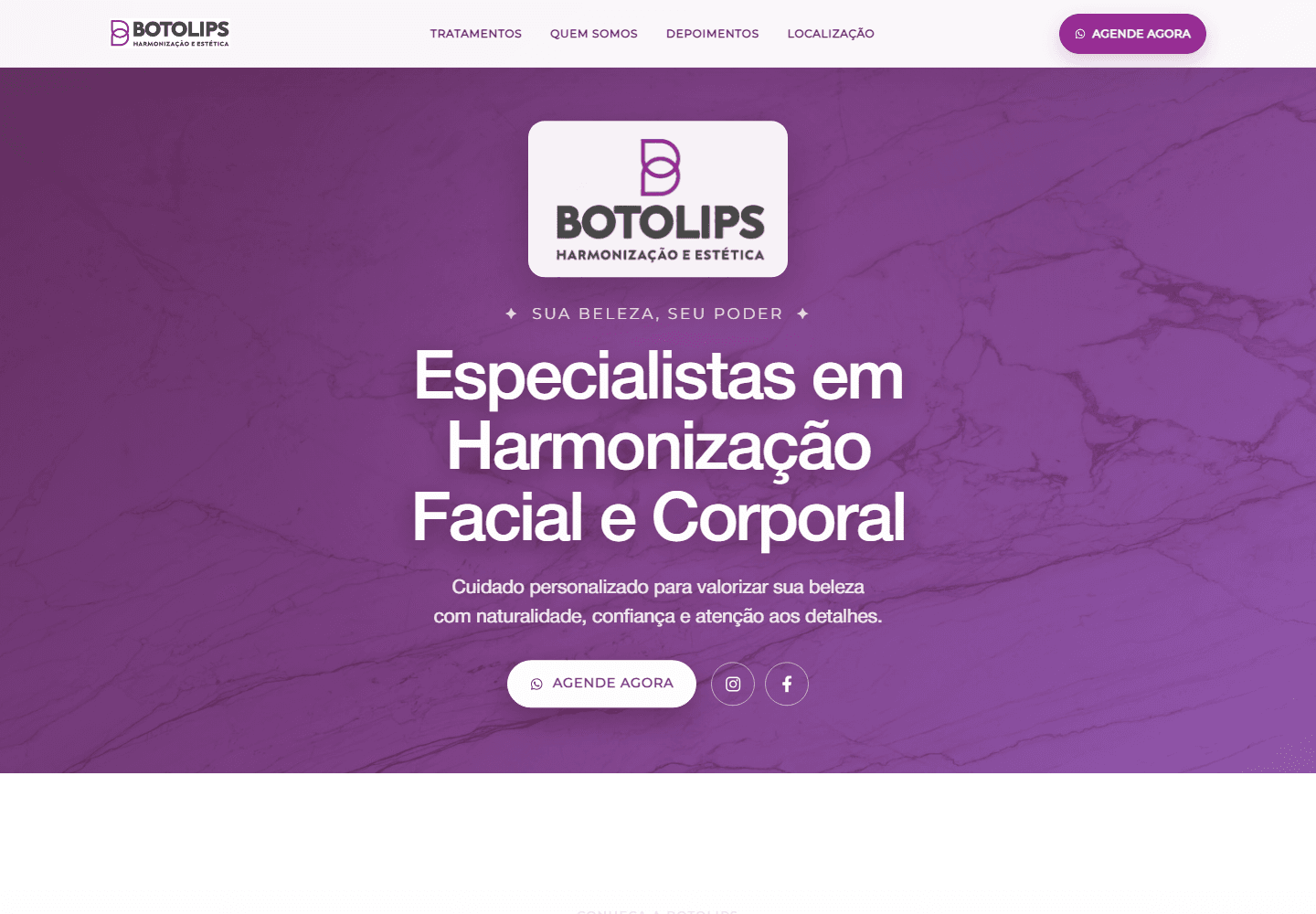 Preview do projeto Botolips